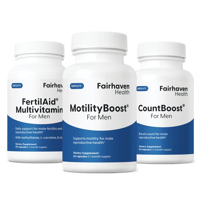 Male Fertility Supplement Starter Pack