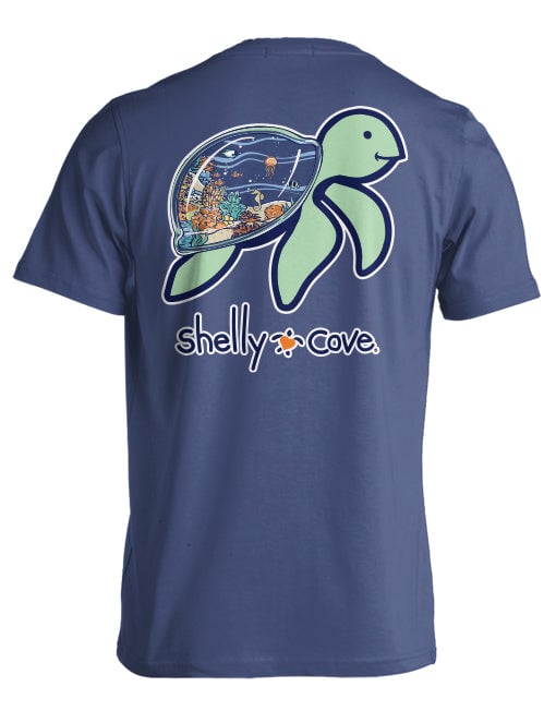 SEA LIFE TURTLE COMFORT COLORS TEE