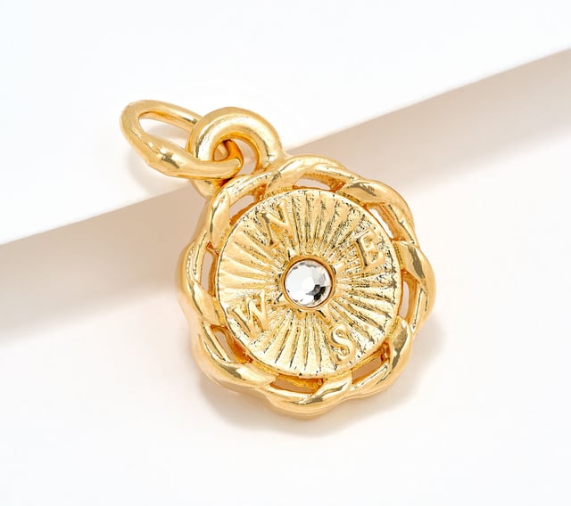 Divinely Guided by Theresa Caputo Course Correcting Compass Charm