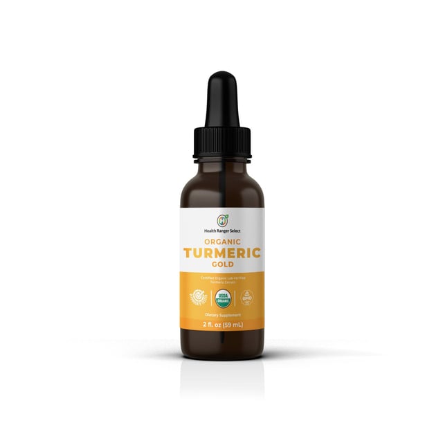 Health Ranger's Organic Turmeric Gold liquid extract 2 fl. oz.