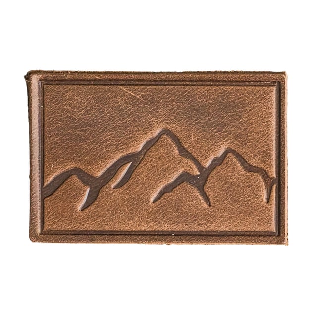 Mountains Patch - Cafe Leather