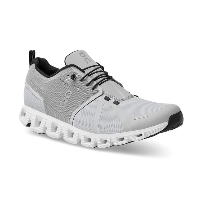 On Cloud 5 Waterproof Running Shoe (Men's) - Glacier/White