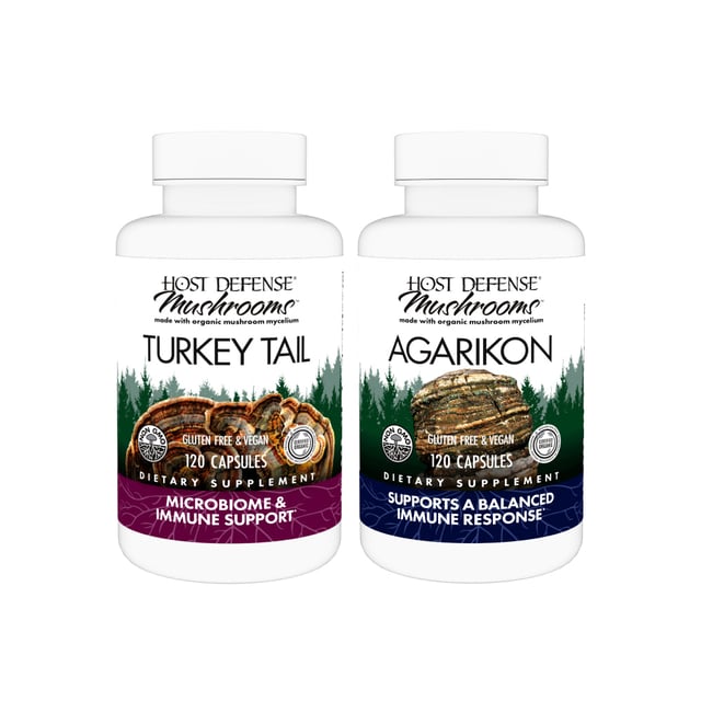 Turkey Tail & Agarikon Capsule Bundles