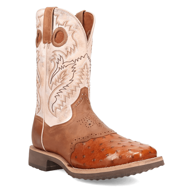 MARTEL FULL QUILL OSTRICH BOOT