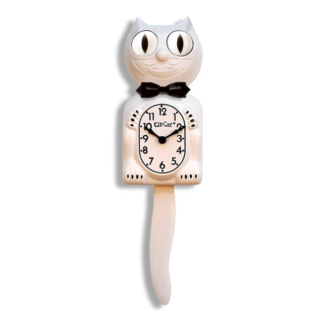 Kit-Cat Klock - White Kit Cat Klock