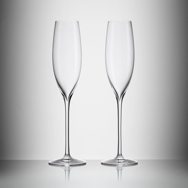 Champagne Classic Flute, 8oz, Set of 2