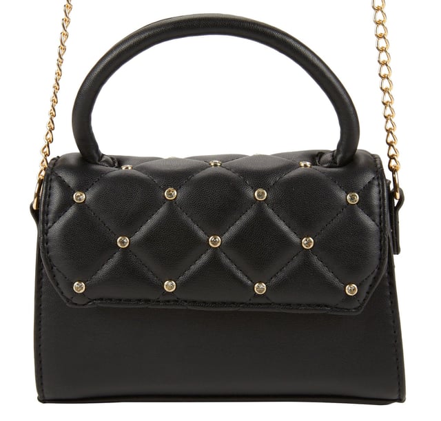 Rhinestone Top Handle Crossbody ||PB107954232001||