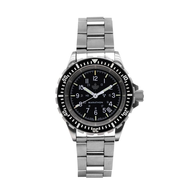 41mm Grey Maple Large Diver's Automatic (GSAR) with Stainless Steel Bracelet