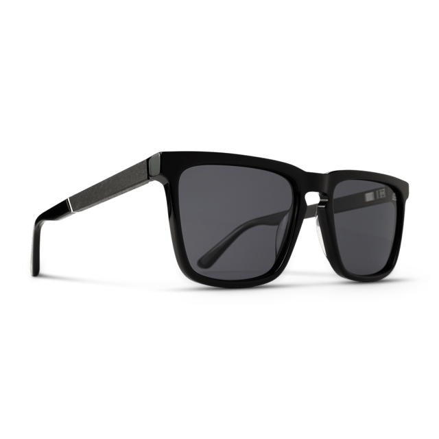 Revival Ebony Gold Shiny Black Sunglass