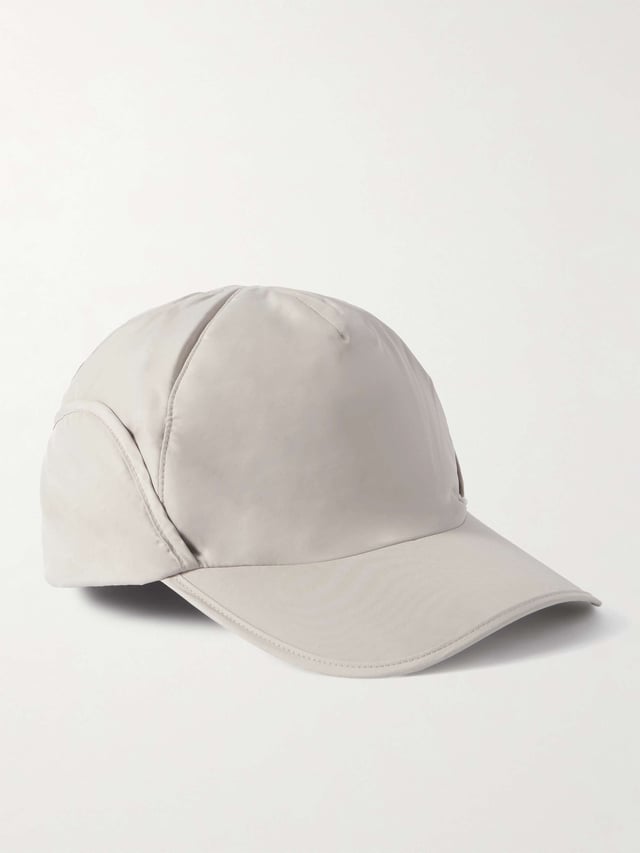 Dunfri Padded Recycled-Shell Ski Cap - beige - One Size