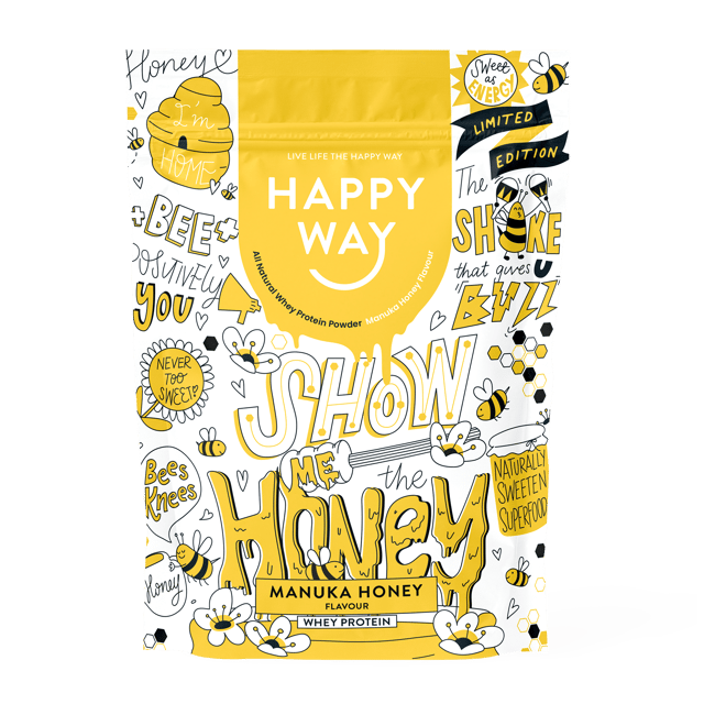 Manuka Honey Whey Protein Powder 500g