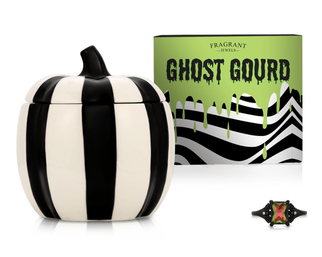 Ghost Gourd - Ceramic Candle