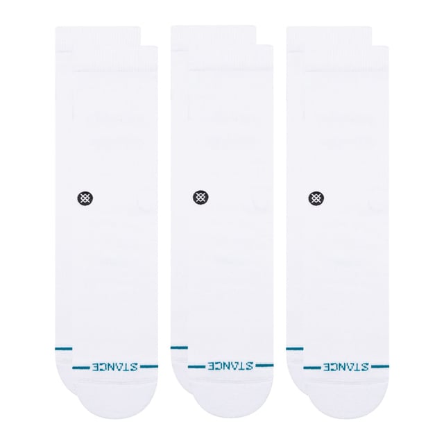 unisex icon 3-pack crew socks
