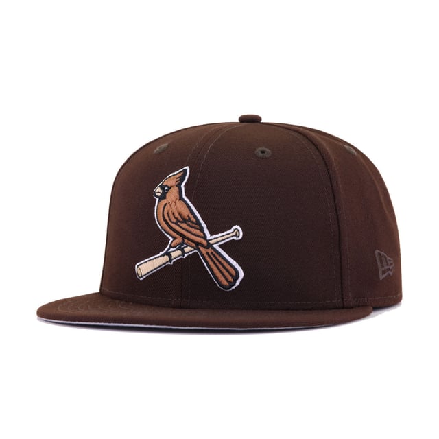 St Louis Cardinals Burnt Wood New Era 59Fifty Fitted