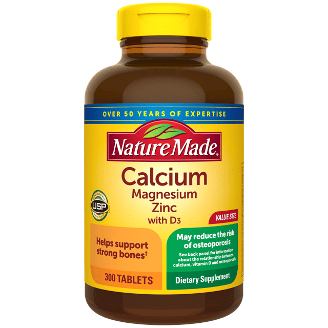 Calcium, Magnesium and Zinc with Vitamin D3 Tablets