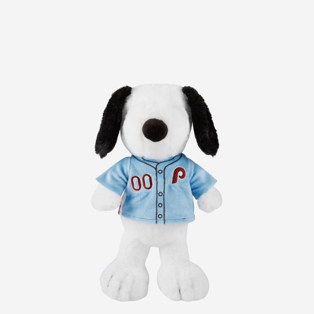Philadelphia Phillies Snoopy Peanuts Team Jersey Plush