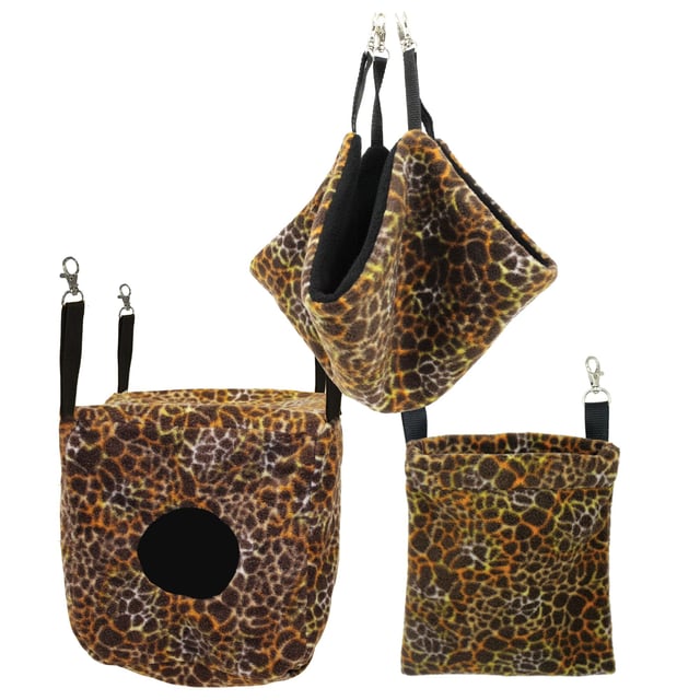 3-Piece Giraffe Pouch Set