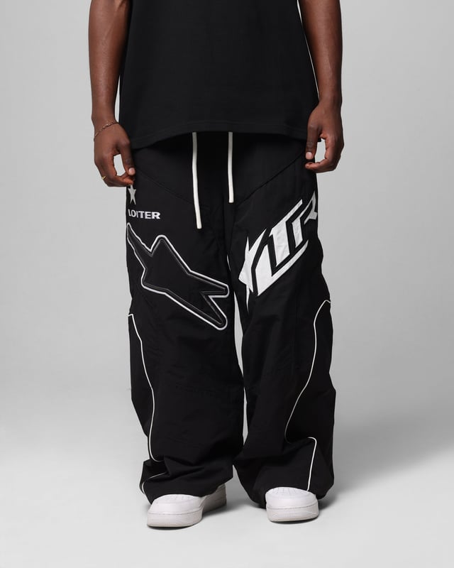 Loiter Motocross Parachute Pants Black