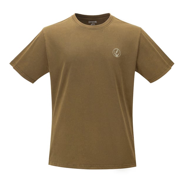 Grateful Dead | Men's T-Shirt | Stealie Army Green