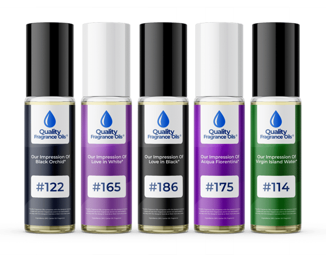 Women's Top 5 Niche Impressions - Quality Fragrance Oils - Dupe perfume impression, smell-a-like generic oils.