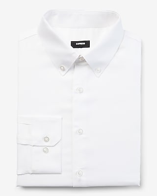 Slim Solid Stretch Pinpoint Oxford 1mx Dress Shirt
