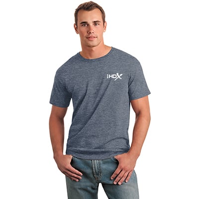 imprinted Gildan soft-style T-shirt with your logo - Promo Direct