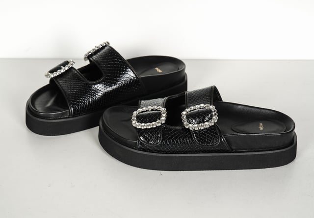 Maje Women's Leather Shoes Size 38 Leather Sandals MFACH00565