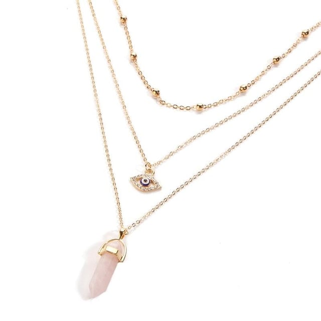 Vintage Opal Stone Chokers Necklaces