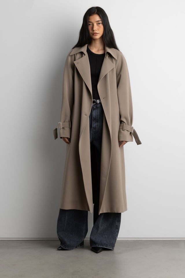 OVERSIZED TRENCH COAT