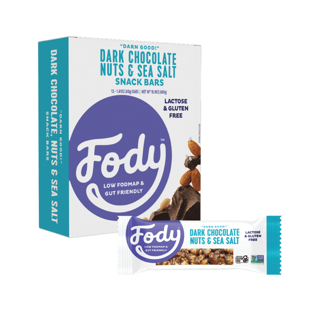 Dark Chocolate Nuts & Sea Salt Snack Bars - Box of 12