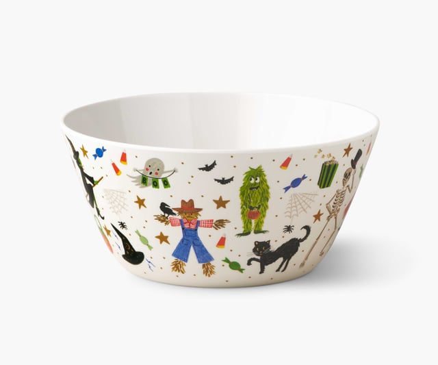 Melamine Serving Bowl - Hydrangea