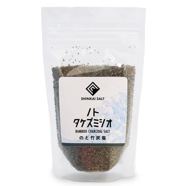 Noto Suzu Takesumi Shio - Bamboo Charcoal Sea Salt 3.5 oz / 100 g