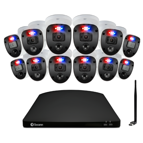 Home 12 Camera 16 Channel 1080p Full HD DVR Security System | SWDVK-1646812SLW