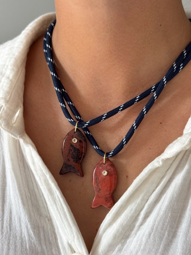 REMI ON CORD NECKLACE