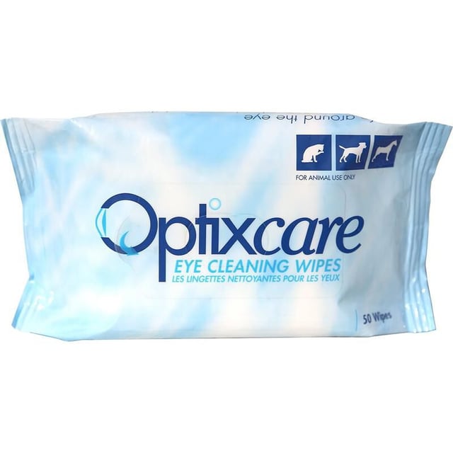 Optixcare Eye Cleaning Wipes | Allivet