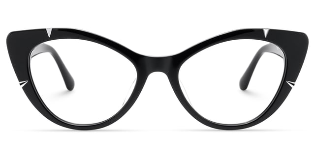 Slay - Cat Eye Black Eyeglasses
