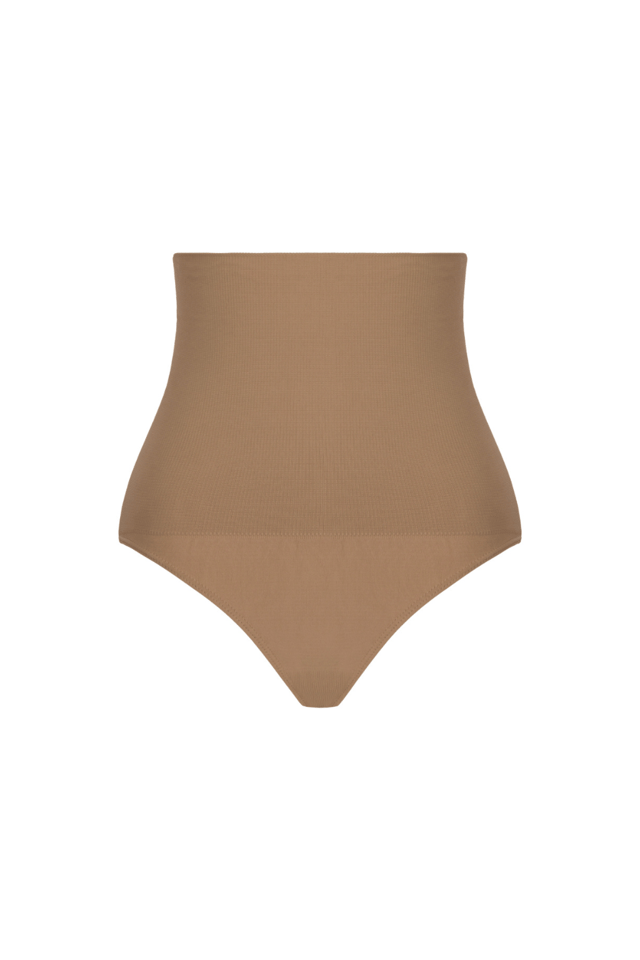 LUPO Seamless Slim Waist Corset with Thong Panties Design