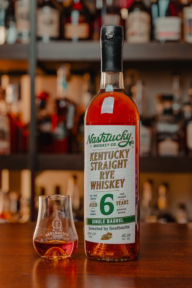 Nashtucky 6-Year 130.08 Proof Single Barrel Rye #10065 - Selected by Seelbach's