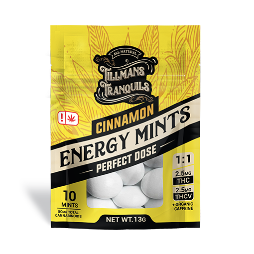 Energy Cinnamon THC Mints