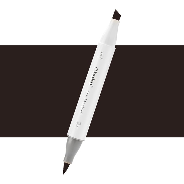 Ohuhu Honolulu 120 Individual Marker, Brush & Chisel