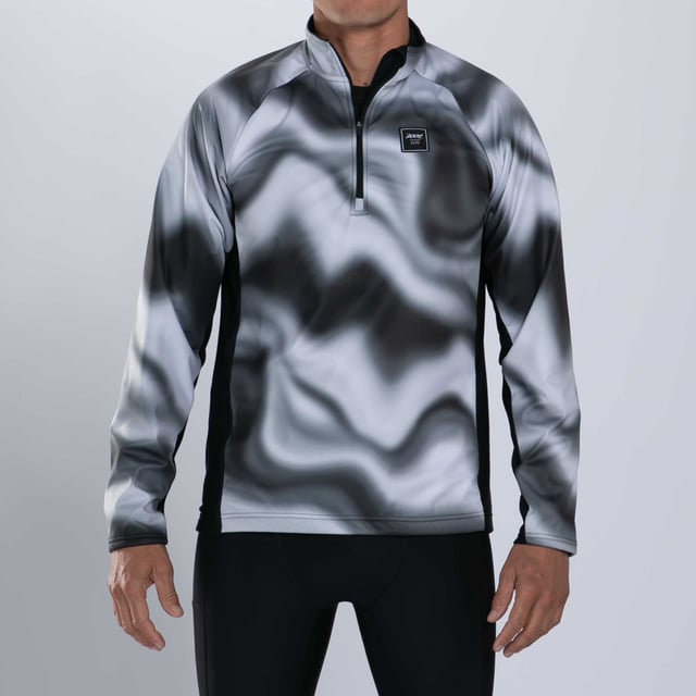 Men's Elite Thermo Shield 1/2 Zip - Blur