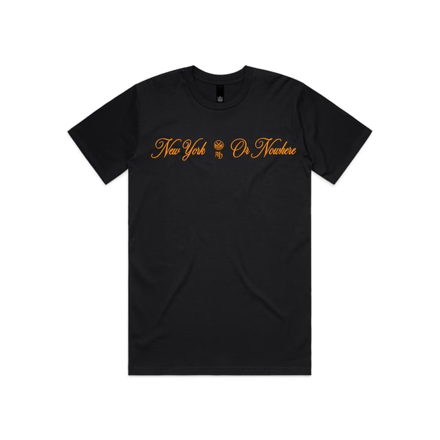Black NY Or Nowhere Tee