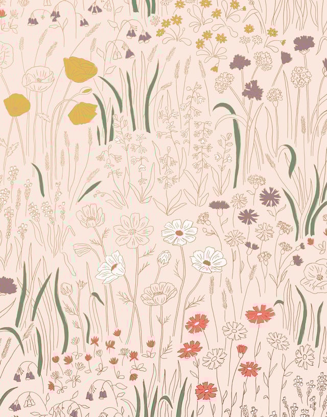 Alpine Garden Multi Wallpaper