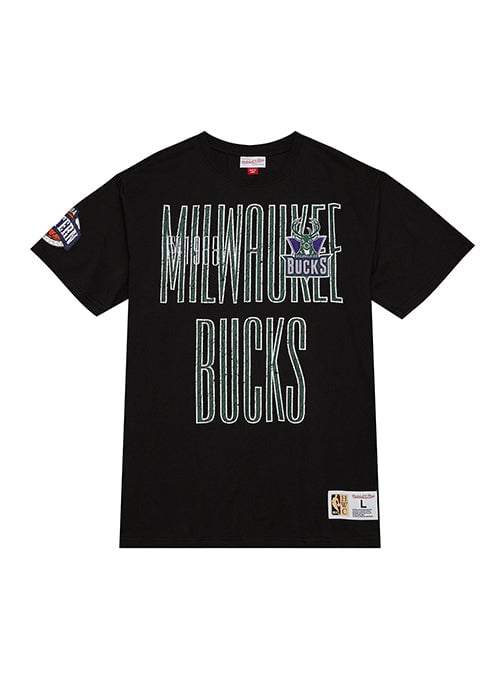 Big & Tall Mitchell & Ness HWC '93 Hometown 2.0 Milwaukee Bucks T-Shirt