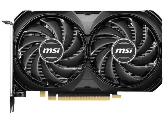 MSI Ventus GeForce RTX 4060 Ti 8GB GDDR6 PCI Express 4.0 x8 ATX Video Card RTX 4060 Ti VENTUS 2X BLACK 8G OC