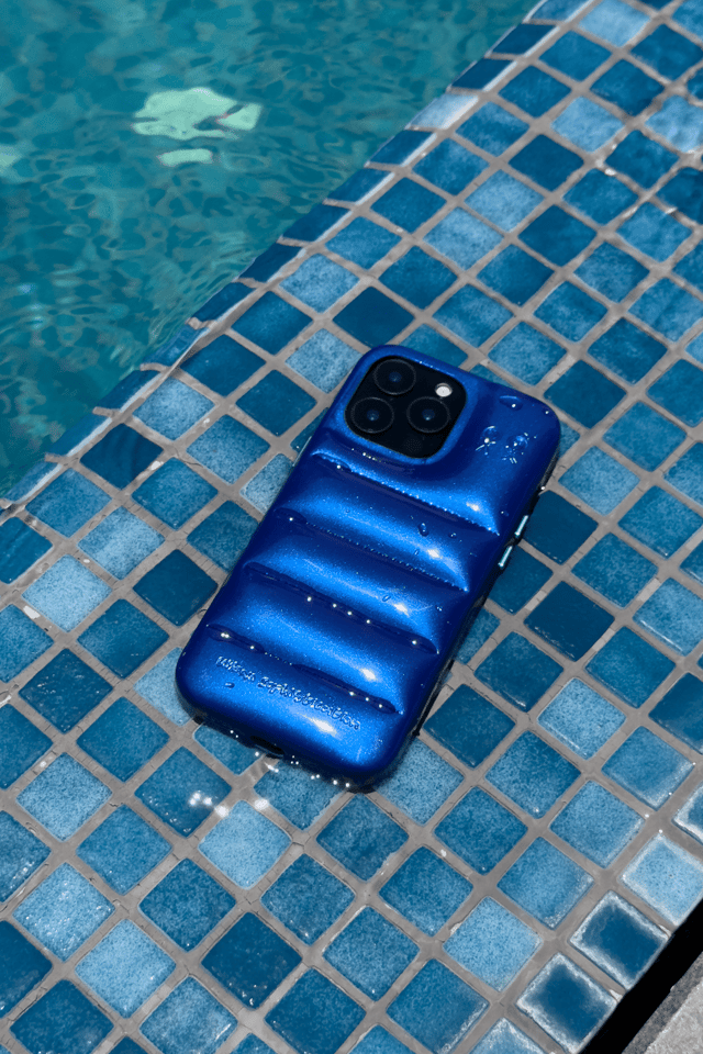 The Puffer Case® - Big Sur Blue