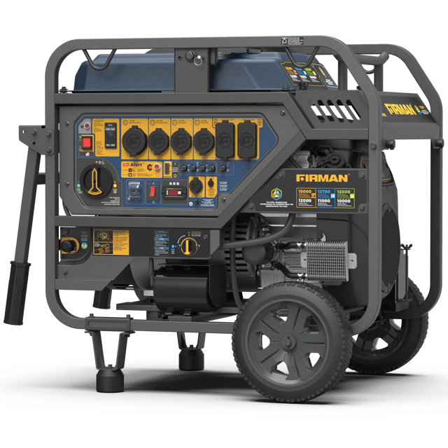 TRI FUEL PORTABLE GENERATOR 15000W ELECTRIC START 120/240V WITH CO ALERT