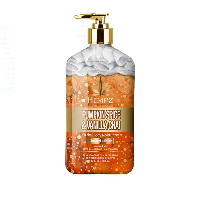 Pumpkin Spice & Vanilla Chai Herbal Body Moisturizer