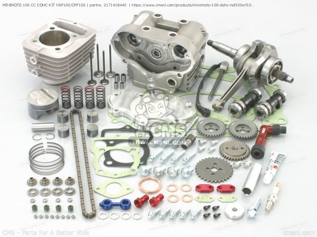MINIMOTO 100 CC DOHC KIT NSF100/CRF100