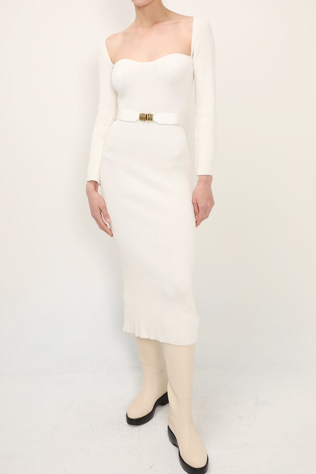 Olivia Ribbed Dress